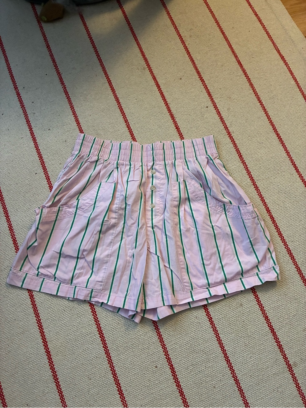 Urban Outfitters Pink Striped Women’s Boxer Shorts